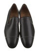 Christian Louboutin Leather Studded Accents Loafers