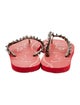 Christian Louboutin Rubber Studded Accents Flip Flops