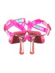 Christian Louboutin PVC Slingback Sandals