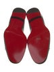 Christian Louboutin Leather Studded Accents Dress Loafers