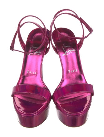 Christian Louboutin Patent Leather Sandals