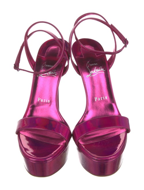 Christian Louboutin Patent Leather Sandals
