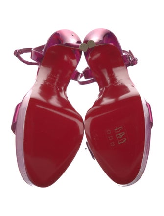 Christian Louboutin Patent Leather Sandals