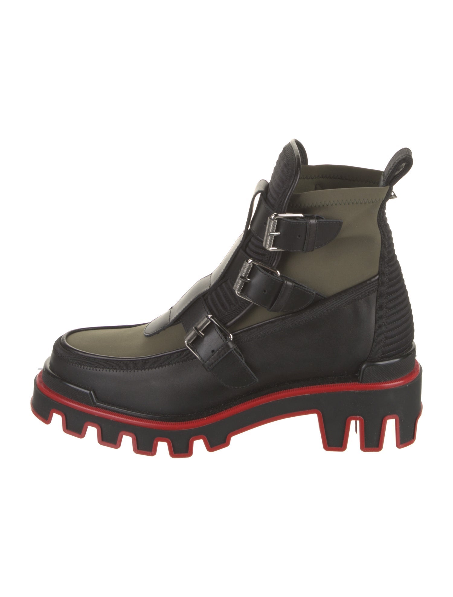 Christian Louboutin Leather Hiking Boots