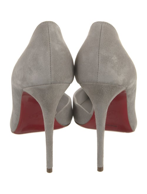 Christian Louboutin Suede D'Orsay Pumps