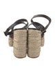 Christian Louboutin Leather Espadrilles