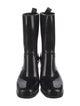 Christian Louboutin Spike Accents Rubber Rain Boots