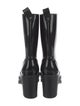 Christian Louboutin Spike Accents Rubber Rain Boots