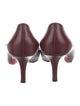 Christian Louboutin Spike Accents Leather Pumps