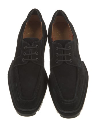 Christian Louboutin Suede Derby Shoes