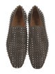 Christian Louboutin Leather Studded Accents Loafers