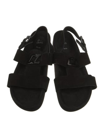 Christian Louboutin Suede Sandals