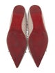 Christian Louboutin Spike Accents Suede Ballet Flats