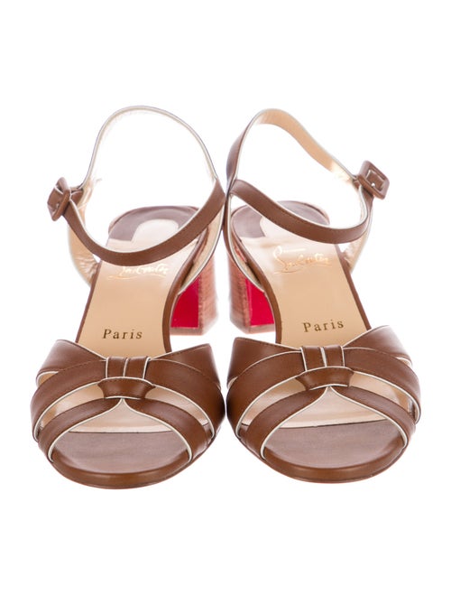 Christian Louboutin Anjalili 55 Leather Sandals