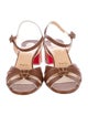 Christian Louboutin Anjalili 55 Leather Sandals
