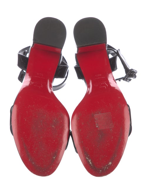Christian Louboutin Patent Leather Sandals