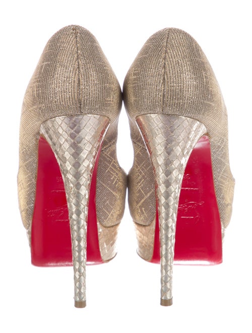 Christian Louboutin Glitter Accents Pumps