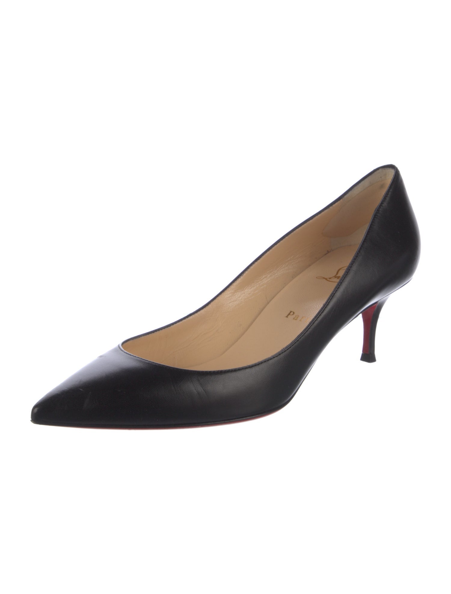 Christian Louboutin Pigalle Follies Leather Pumps