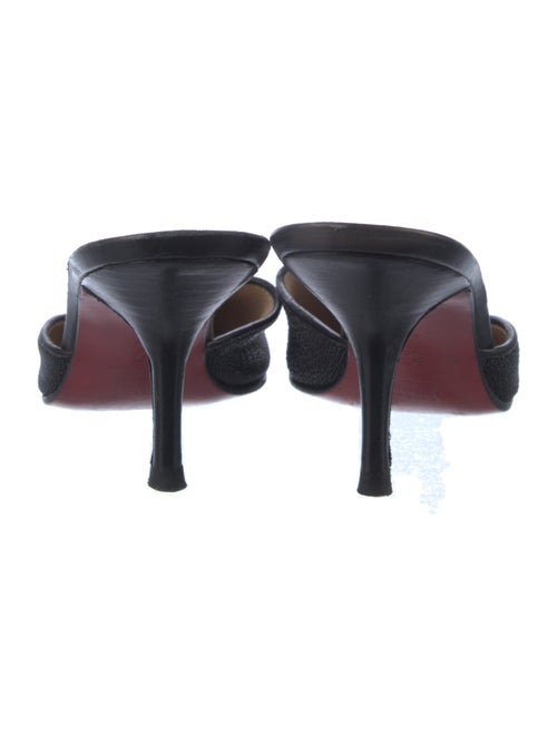 Christian Louboutin Eel Skin Mules
