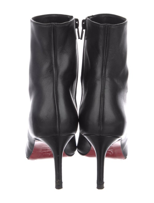 Christian Louboutin Leather Studded Accents Boots