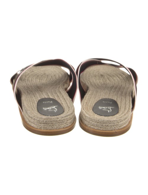 Christian Louboutin Canvas Slides