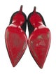Christian Louboutin Velvet Glitter Accents Pumps