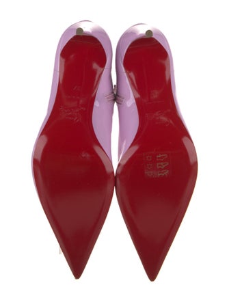 Christian Louboutin Patent Leather Sock Boots