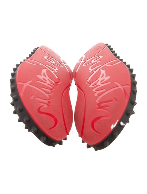 Christian Louboutin Spike Accents Rubber Slides