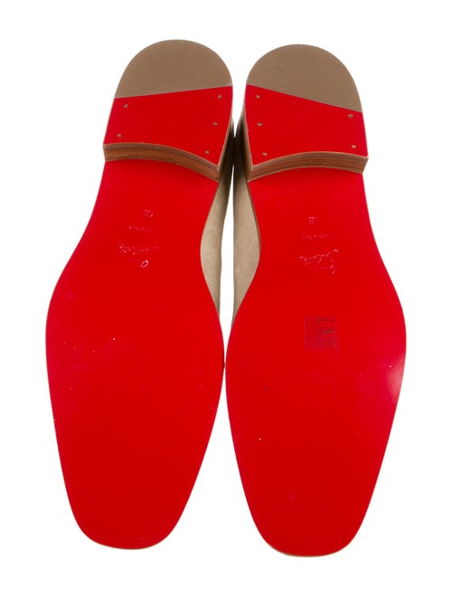 Christian Louboutin Suede Leather Trim Embellishment Boots