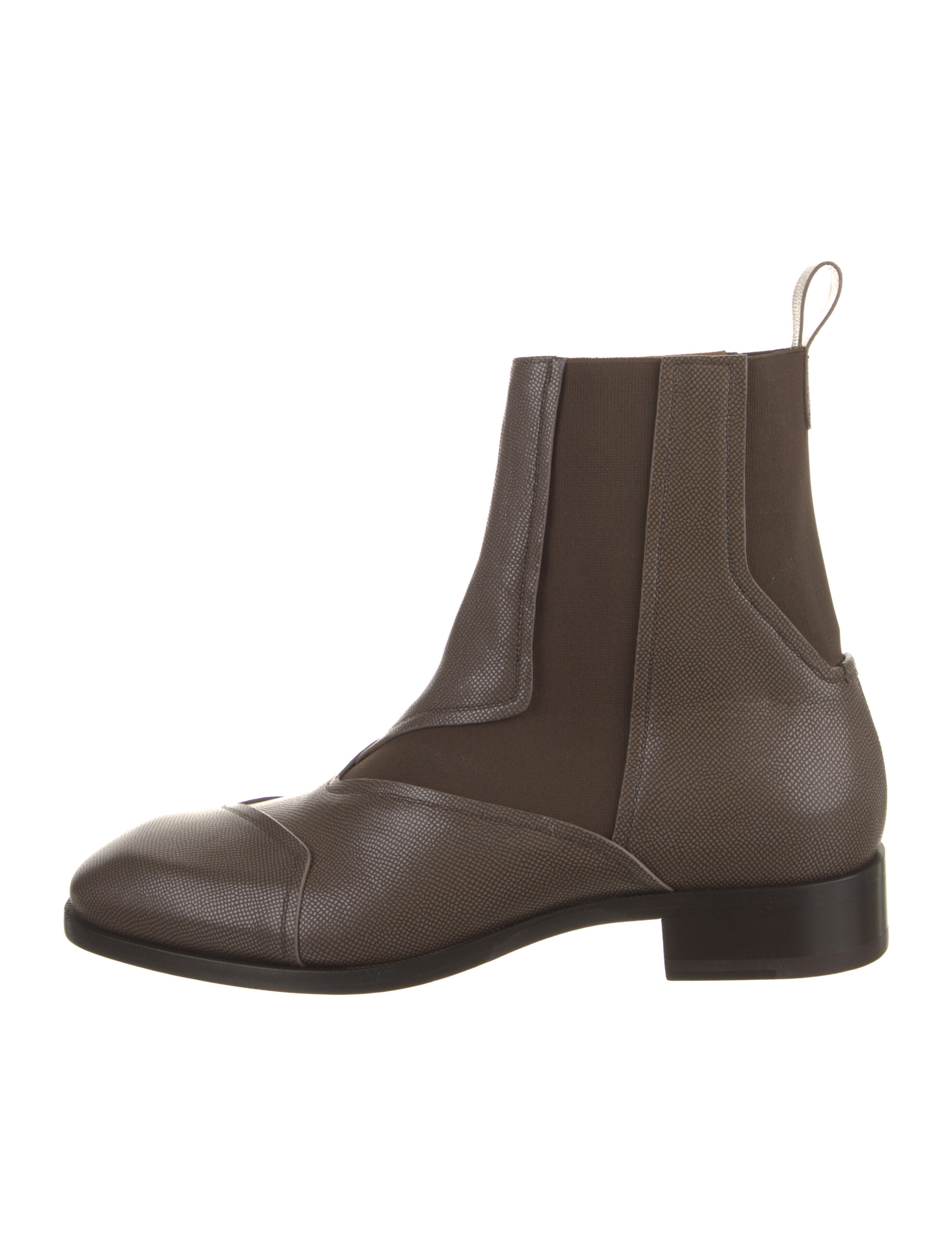 Christian Louboutin Leather Chelsea Boots