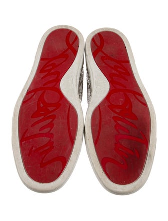 Christian Louboutin Glitter Glitter Accents Sneakers