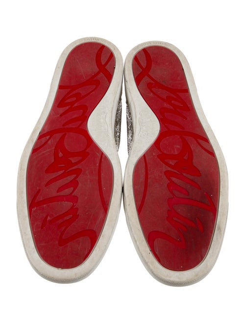 Christian Louboutin Glitter Glitter Accents Sneakers