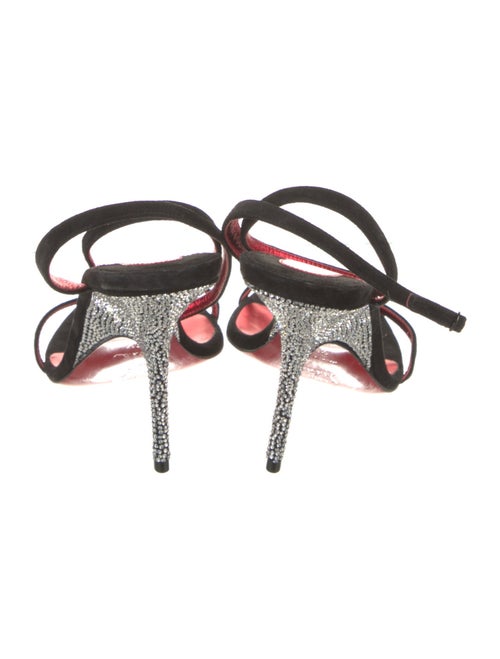 Christian Louboutin Suede Slingback Sandals