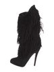 Christian Louboutin Forever Tina Suede Lace-Up Boots