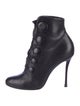 Christian Louboutin Booton 100 Leather Lace-Up Boots