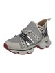 Christian Louboutin Glitter Colorblock Pattern Chunky Sneakers