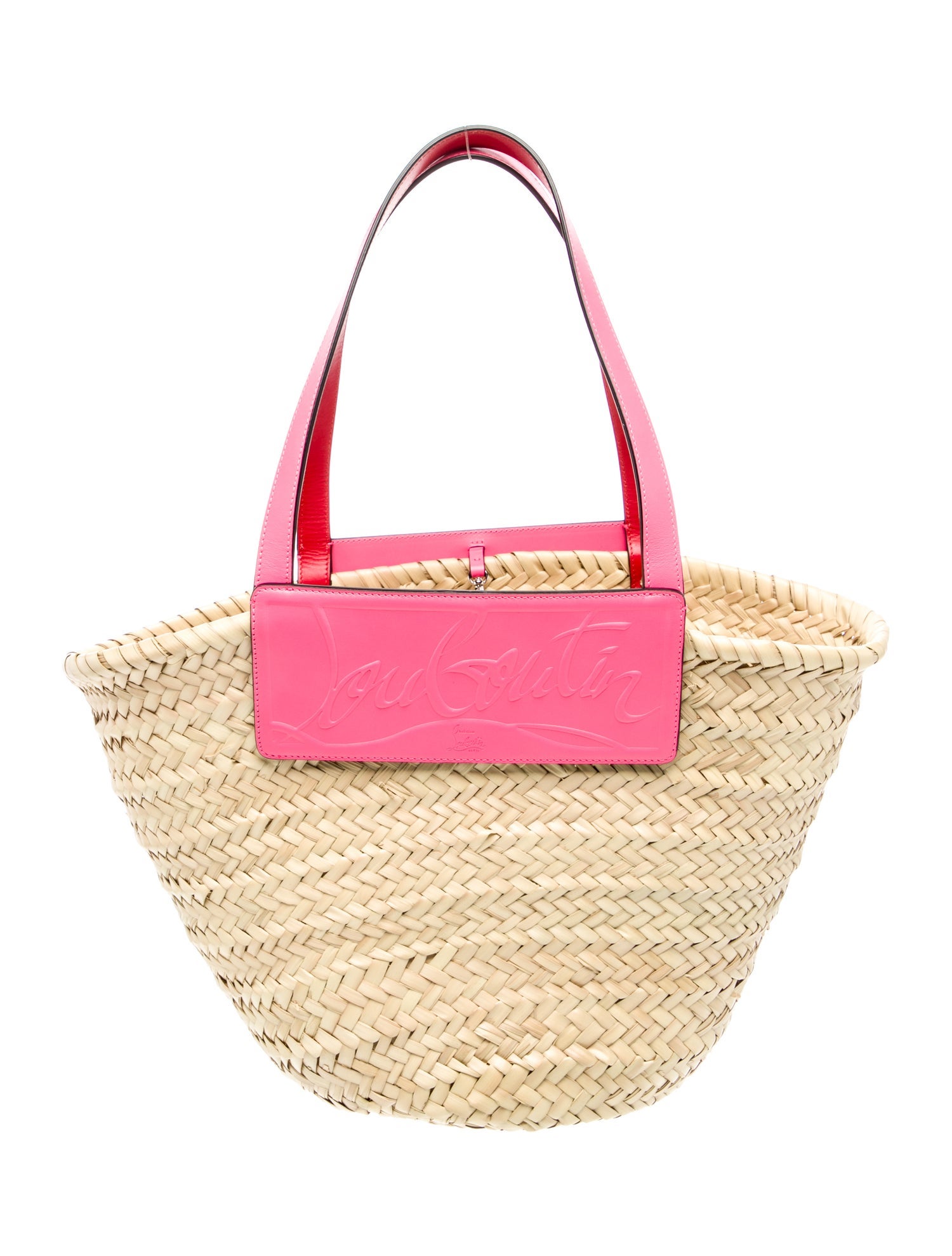 Christian Louboutin Straw Loubishore