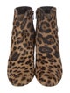 Christian Louboutin Ponyhair Animal Print Boots