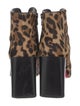 Christian Louboutin Ponyhair Animal Print Boots