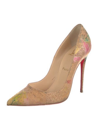Christian Louboutin Printed Pumps