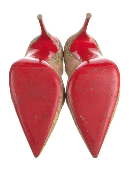 Christian Louboutin Printed Pumps