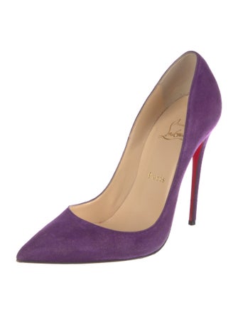 Christian Louboutin Suede Pumps