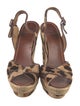 Christian Louboutin Ponyhair Animal Print Espadrilles