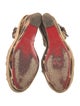 Christian Louboutin Ponyhair Animal Print Espadrilles