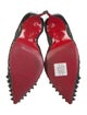 Christian Louboutin Spike Accents Mesh Boots