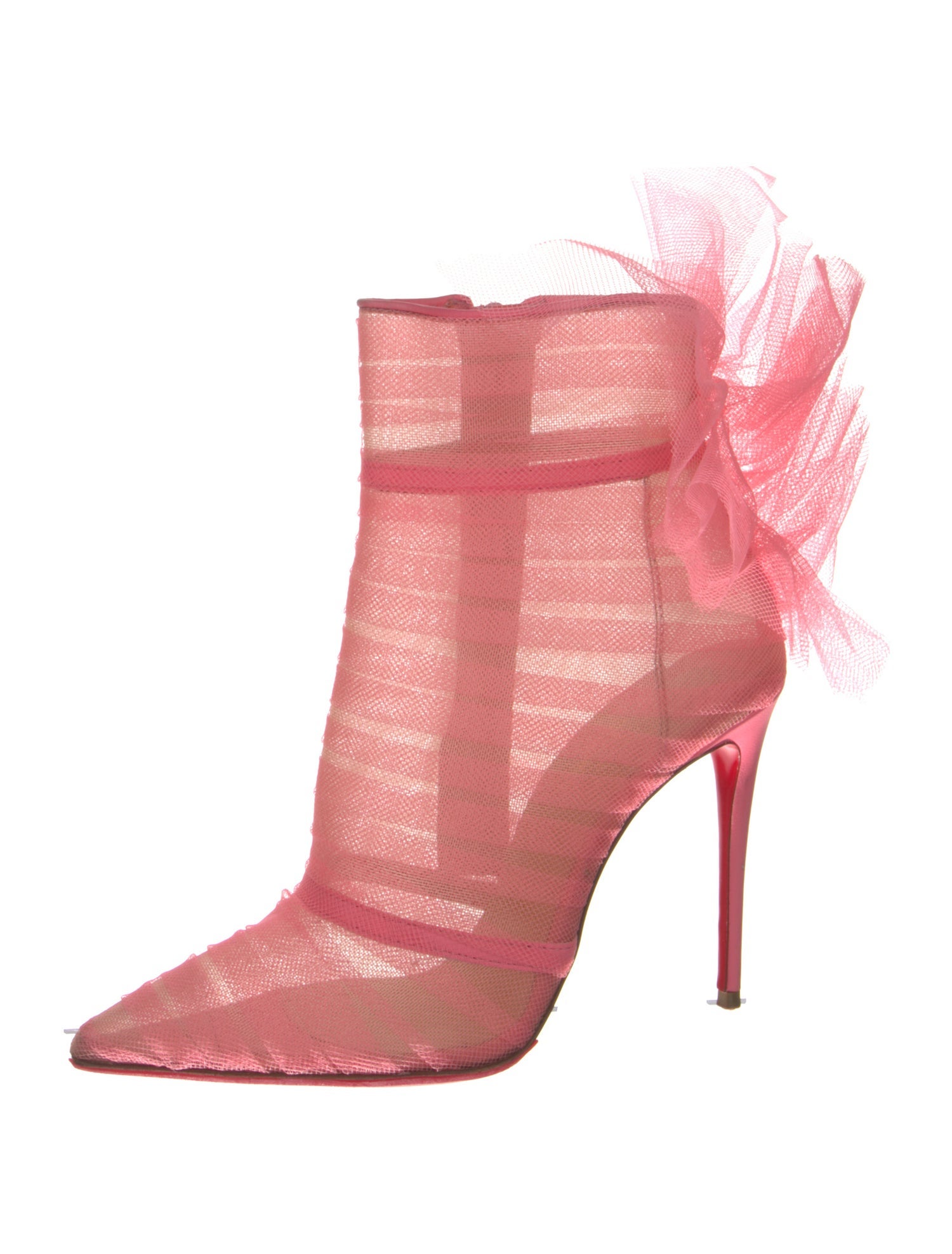 Christian Louboutin Mesh Boots