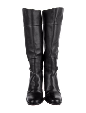 Christian Louboutin Leather Riding Boots