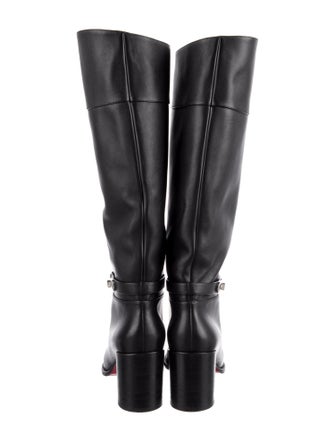Christian Louboutin Leather Riding Boots