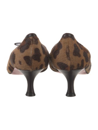 Christian Louboutin Ponyhair Animal Print Pumps