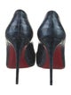Christian Louboutin Embossed Leather Pumps